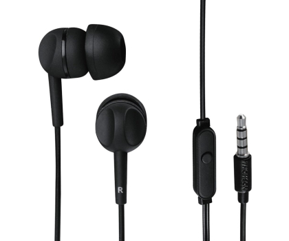 Słuchawka Thomson SŁUCHAWKI DOUSZNE THOMSON EAR3005BK Z MIK.Czarne